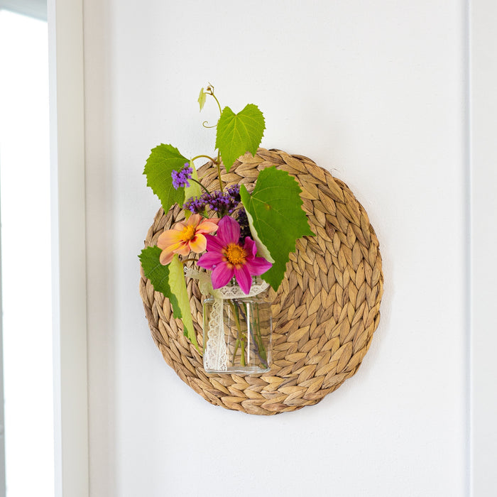 DIY-Idee: Tischset aus Wasserhyazinthe