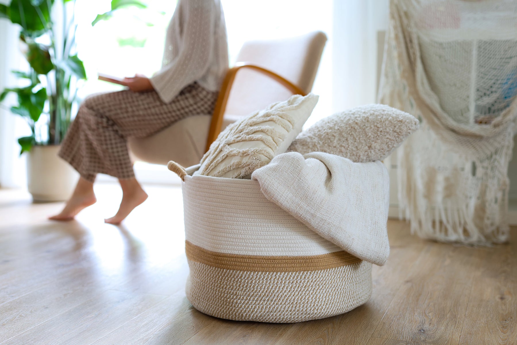 Die HMF-Baumwollkörbe als Wohntrend 2026 - stylisch, praktisch, gemütlich