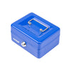Geldkassette Münzeinsatz HMF 10215 15 x 12 x 8 cm Blau