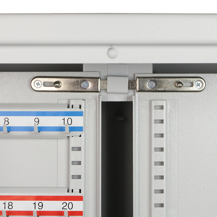 HMF 1351170-07 Schlüsselschrank 1170 Haken Lichtgrau Detail