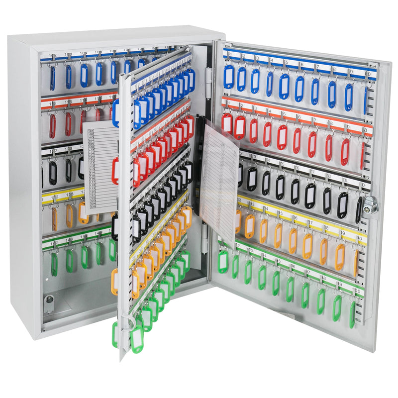 HMF 135200-07 Schlüsselschrank 200 Haken Lichtgrau