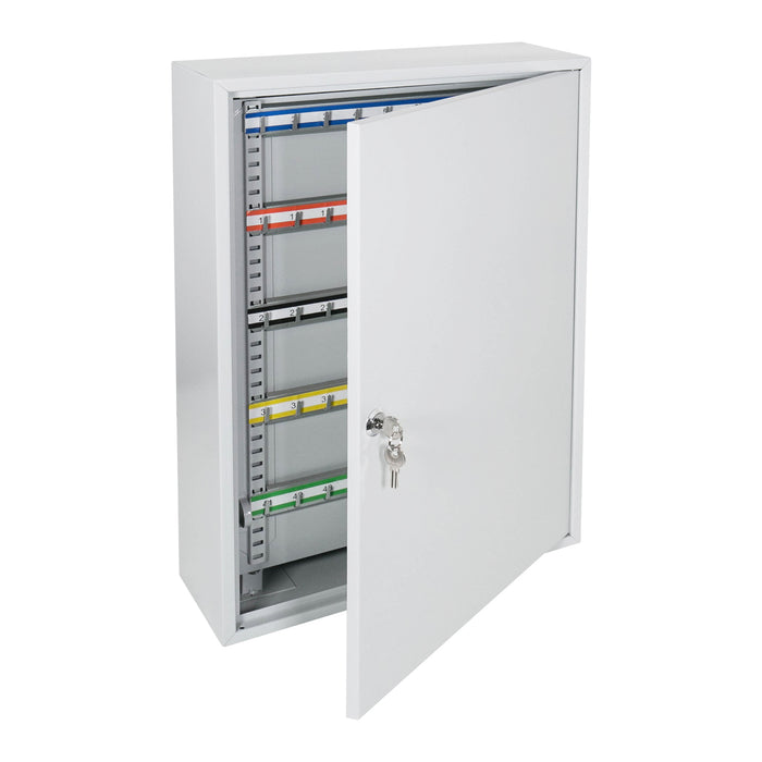 HMF 135200-07 Schlüsselschrank 200 Haken Lichtgrau halboffen