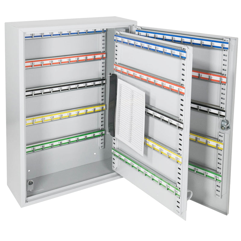 HMF 135200-07 Schlüsselschrank 200 Haken Lichtgrau Haken