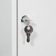 HMF 135500-07 Schlüsselschrank 500 Haken Lichtgrau abschließbar