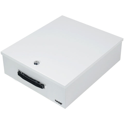 Dokumentenkassette XL in DIN A4 für Ordner im B4 Format von HMF in Lichtgrau