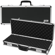 Alu Pistolenkoffer oder Kurzwaffenkoffer mit Zahlenschloss von HMF mit den Maßen 62 x 26 x 12 cm
