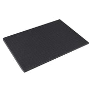 Rasterschaumstoff von HMF mit den Maßen 440 x 315 mm und 10 mm Höhe