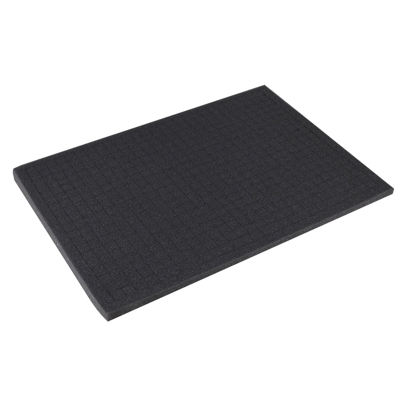 Rasterschaumstoff von HMF mit den Maßen 440 x 315 mm und 10 mm Höhe