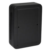 Schlüsselkasten mit Zahlenschloss 48 Haken HMF 14548-02 25 x 18 x 7 cm Schwarz hinten