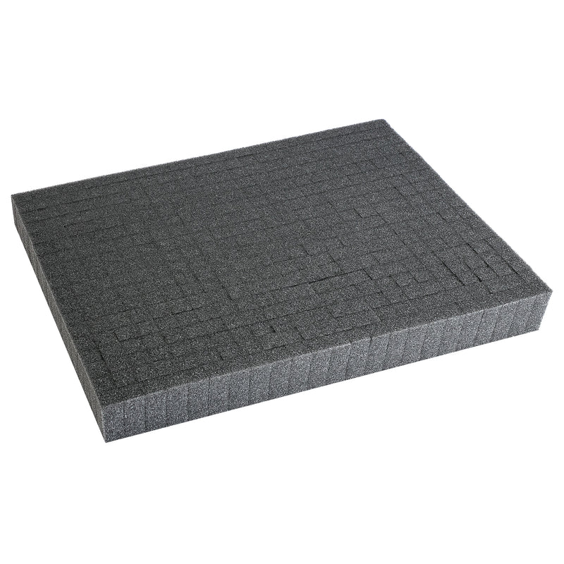 Rasterschaumstoff Würfelschaum ohne Rahmen HMF 1458G 345 x 275 mm Höhe