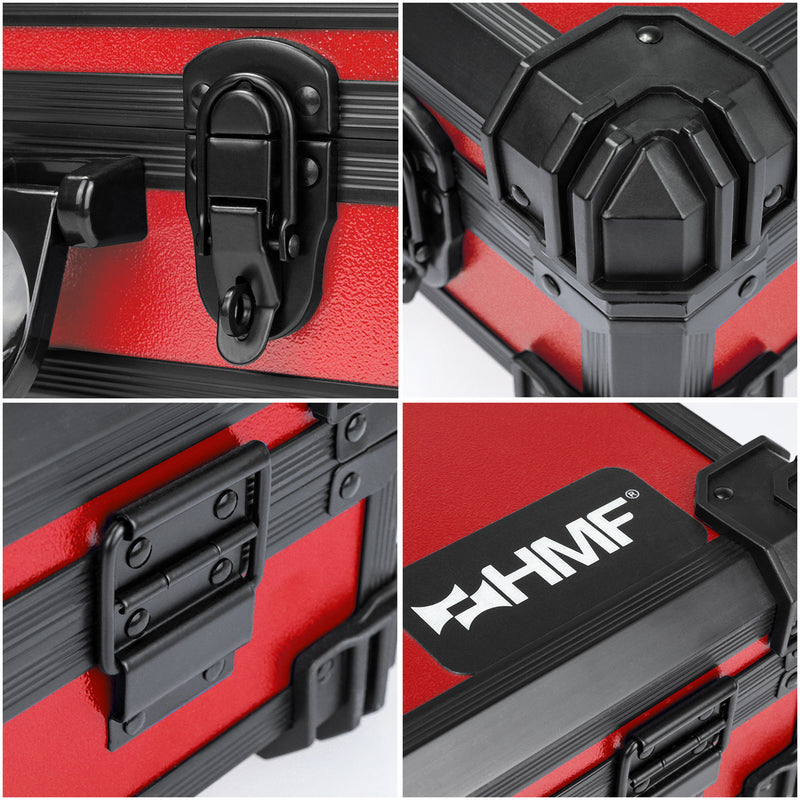 Universalkoffer von HMF mit 39 cm Breite in rot