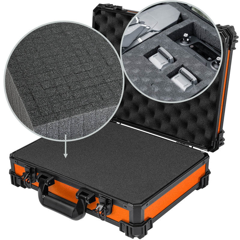 Universalkoffer von HMF mit 39 cm Breite in orange