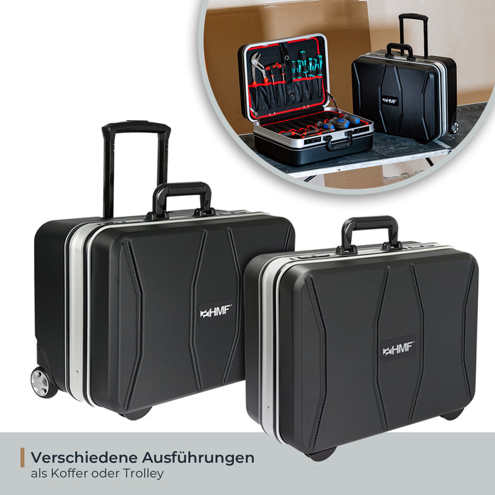 Werkzeugkoffer aus ABS Kunststoff von HMF