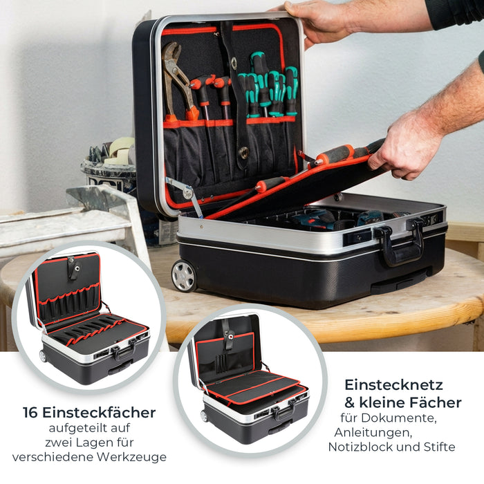 HMF 15602 Werkzeugtrolley aus ABS