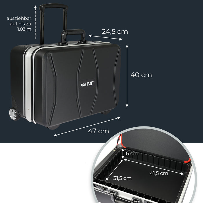 HMF 15602 Werkzeugtrolley aus ABS