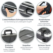HMF 15602 Werkzeugtrolley aus ABS