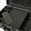 HMF Werkzeugkoffer mit Rasterschaumstoff 15701-02 schwarz