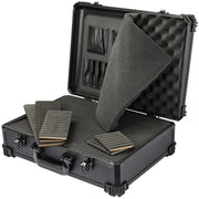 HMF Werkzeugkoffer mit Rasterschaumstoff 15701-02 schwarz