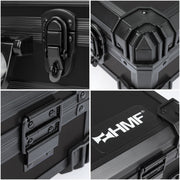HMF Werkzeugkoffer mit Rasterschaumstoff 15701-02 schwarz
