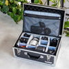 Fotokoffer oder Kamera Transportkoffer inklusive Tasche mit individuellen Trennwänden von HMF