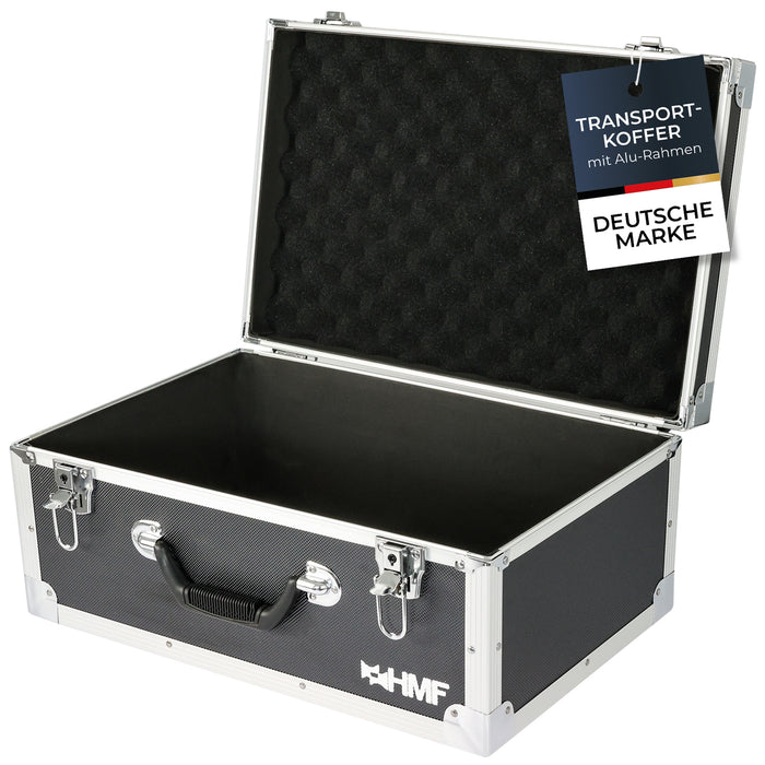 Aufbewahrungskoffer oder Transportkoffer mit Aluminiumrahmen von HMF
