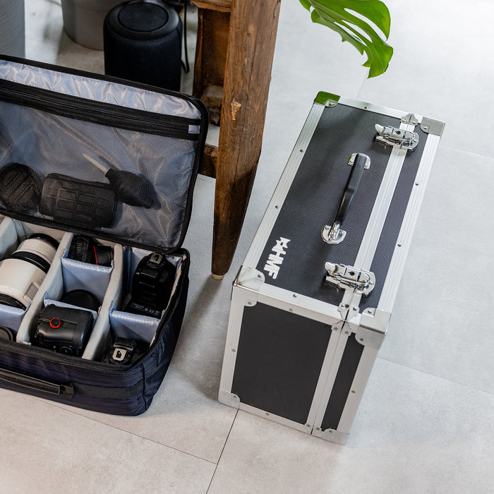 Aufbewahrungskoffer oder Transportkoffer mit Aluminiumrahmen von HMF