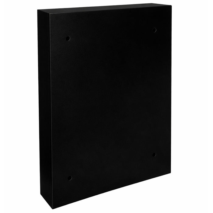 HMF Schlüsseltresor mit Elektronikschloss mit 108 Haken in Schwarz