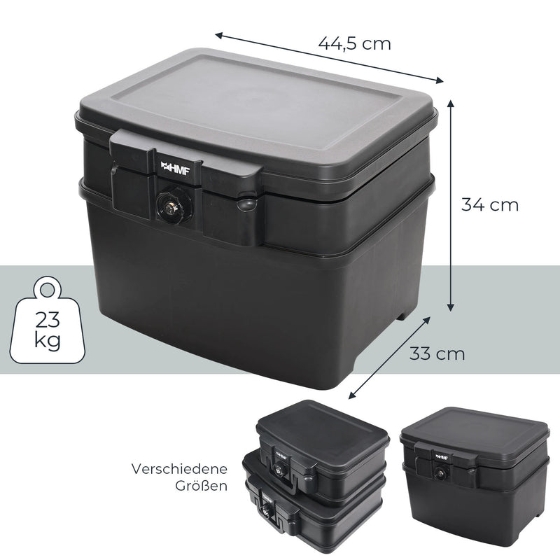 Feuerfeste HMF Dokumentenbox DIN A4 Hängeregister kaufen —
