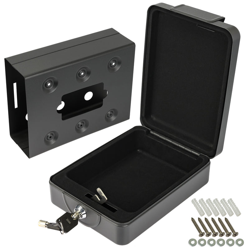 Anschraubbare Box von HMF in Schwarz