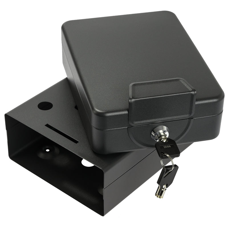 Anschraubbare Box von HMF in Schwarz