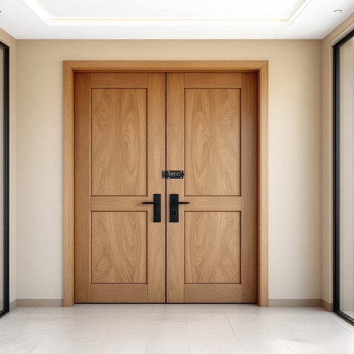 Riegelschloss mit 4-stelligem Zahlencode 12,2 x 4 x 4,8 cm in Schwarz