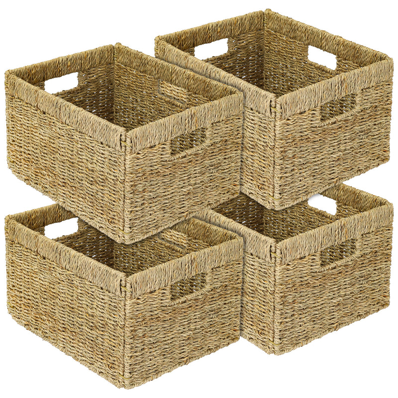 Aufbewahrungskorb aus Seegras für Billy Regale, HMF, 35 x 25 x 20 cm