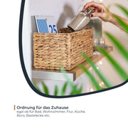 Aufbewahrungskorb Badezimmer aus Wasserhyazinthe 38 cm von HMF 1 Stück