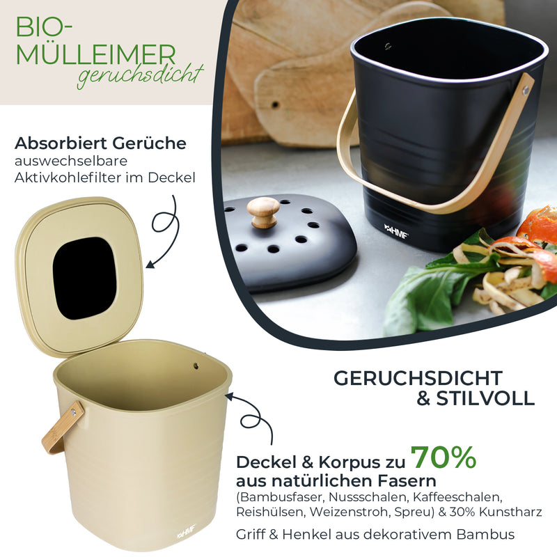 HMF Biomülleimer Küche günstig bei HMF kaufen —