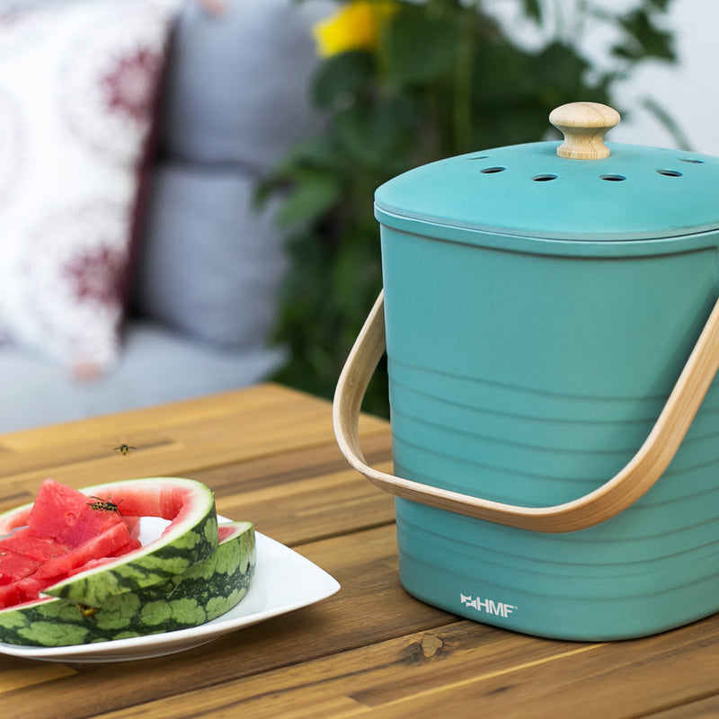 Biomülleimer, geruchsdicht, verschiedene Farben und Größen, HMF 3780