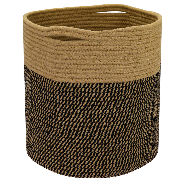 Stoffkorb mit versteckten Griffen aus Baumwolle 31 x 31 cm passend für Kallax