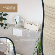 Baumwollkorb Badezimmer, Korb für Toilettenpapier, HMF 39030-38CM-30, 38,5x15,5x14cm