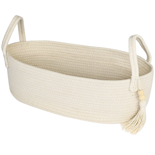 Baumwollkorb Badezimmer, Korb für Toilettenpapier, HMF 39030-38CM-30, 38,5x15,5x14cm