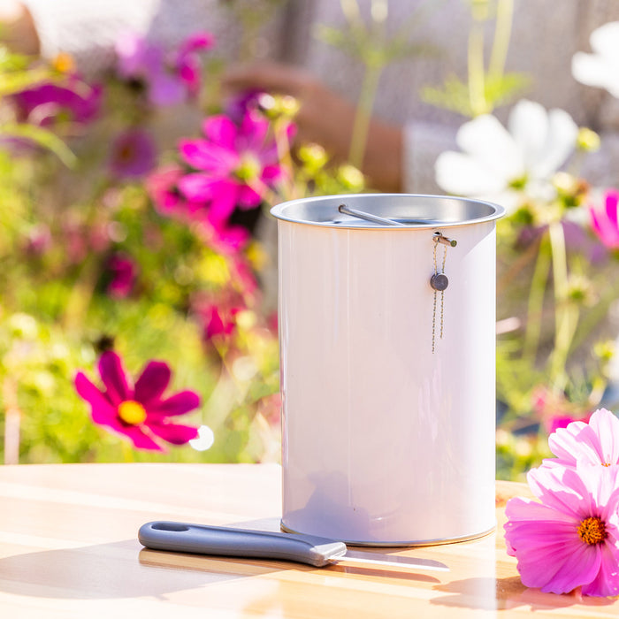 Spendendose von HMF mit den Maßen 14.5 x 10 cm in Lichtgrau