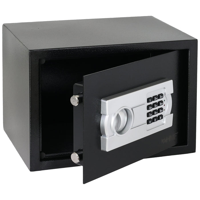 Möbeltresor mit Elektronikschloss von HMF mit den Maßen 35 x 25 x 25 cm in Anthrazit