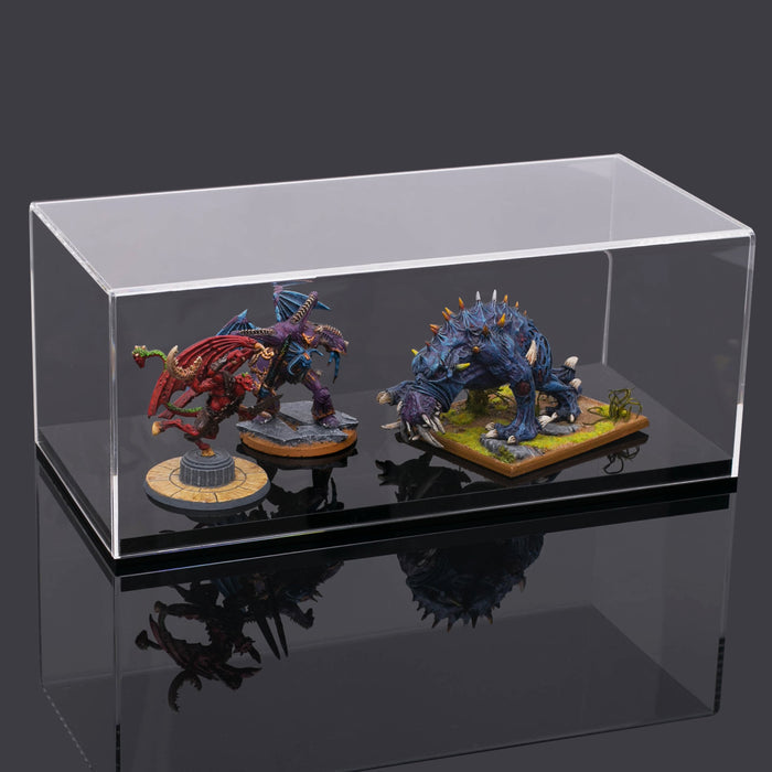 Acryl Vitrine für Modellautos Figuren HMF 46801 50 x 16 x 18 cm quer Beispiel