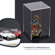 Acryl Vitrine für Modellautos Figuren HMF 46801 20 x 20 x 38 cm hoch UV-Beständigkeit