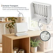 Münzsortierer als Spardose von HMF in Lichtgrau