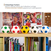 Spardose im Fußball-Look von HMF mit 15 cm Durchmesser in Gelb