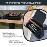 Kellnerbörse Euro-Münzsortierer Tragegurt HMF 48810-02 20.5 x 10 x 6.5 cm