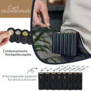 Kellnerbörse Euro-Münzsortierer Tragegurt HMF 48810-02 20.5 x 10 x 6.5 cm
