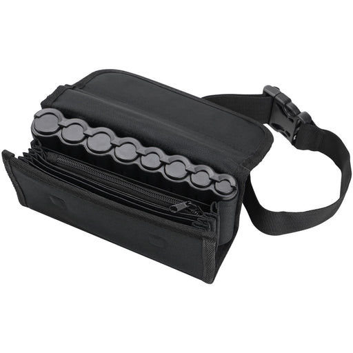 Kellnerbörse mit Tragegurt und Reißverschlussfach von HMF