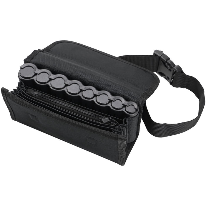 Kellnerbörse mit Tragegurt und Reißverschlussfach von HMF