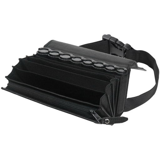 Kellnerbörse Euro-Münzsortierer Tragegurt HMF 48830-02 20.5 x 10 x 7 cm Leder