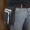 Kellnertasche und Holster im Set von HMF in Schwarz